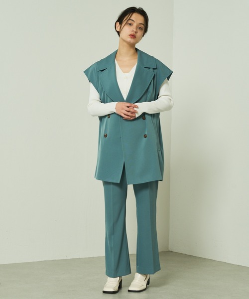 Lui's（ルイス）の「トレンチジレ（ベスト・レディース・ブラック/ライトグリーン/ブルー・FREE）」の17枚目の写真