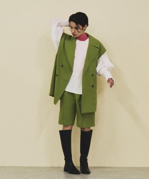 Lui's（ルイス）の「トレンチジレ（ベスト・レディース・ブラック/ライトグリーン/ブルー・FREE）」の21枚目の写真