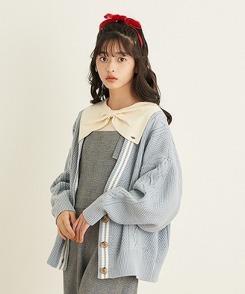 pom ponette junior（ポンポネットジュニア）の「チルデンカーディガン