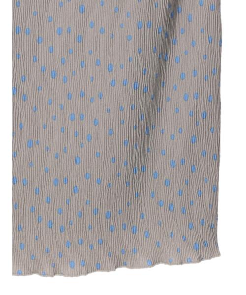 Green　Parks（グリーンパークス）の「ドットランダムプリーツスカート＊（スカート・レディース・ネイビー/グレー・FREE）」の21枚目の写真