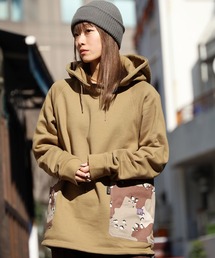 GUNG HO/ガンホー RAGLAN PULL-HOODIE プルオーバー パーカー