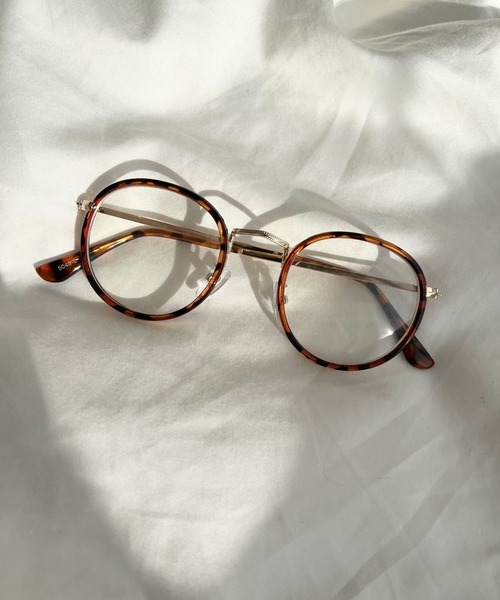 Me%(ミィパーセント)の「セルマキめがね(メガネ・レディース・ダークブラウン/その他/ブラック系その他・FREE)」の2枚目の写真