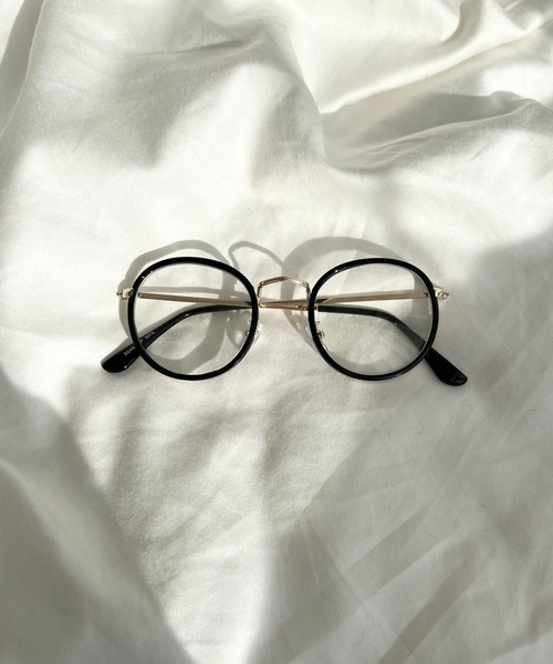 Me%(ミィパーセント)の「セルマキめがね(メガネ・レディース・ダークブラウン/その他/ブラック系その他・FREE)」の1枚目の写真
