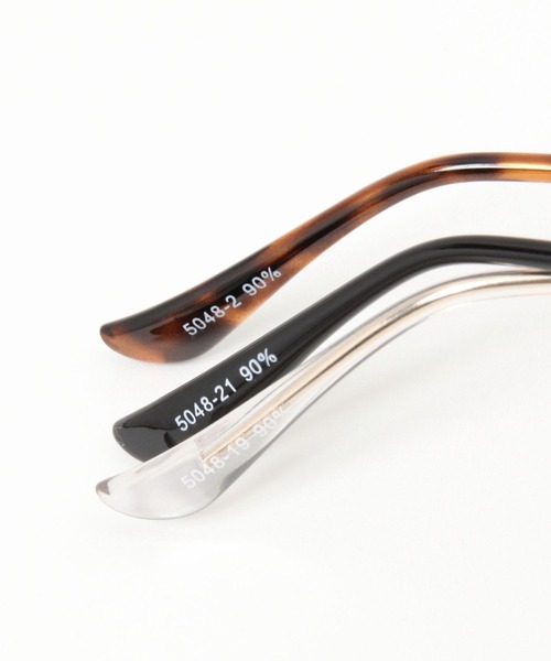Me%(ミィパーセント)の「セルマキめがね(メガネ・レディース・ダークブラウン/その他/ブラック系その他・FREE)」の9枚目の写真