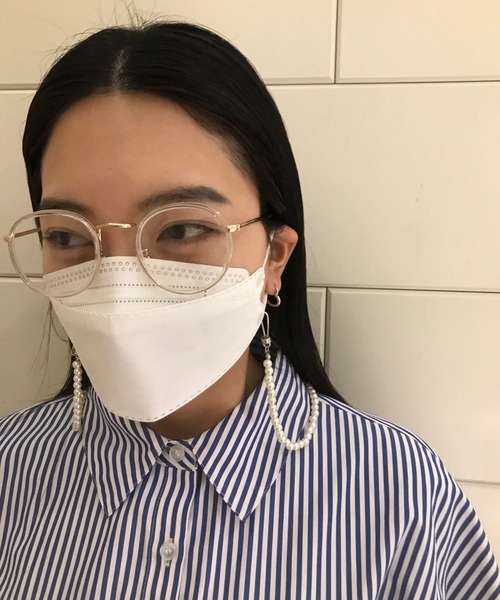 Me%(ミィパーセント)の「セルマキめがね(メガネ・レディース・ダークブラウン/その他/ブラック系その他・FREE)」の5枚目の写真