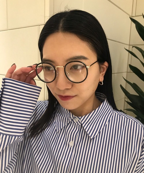 Me%(ミィパーセント)の「セルマキめがね(メガネ・レディース・ダークブラウン/その他/ブラック系その他・FREE)」の19枚目の写真