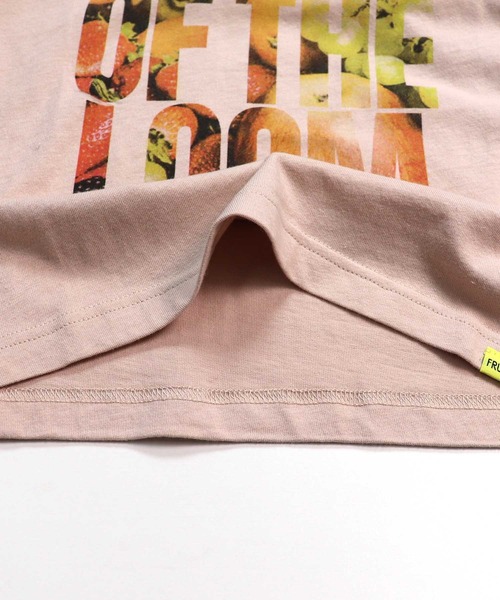 FRUIT OF THE LOOM（フルーツオブザルーム）の「FRUIT OF THE LOOM/フルーツオブザルーム　フォトプリント半袖クルーネックTシャツ　キッズ（Tシャツ/カットソー・キッズ・ミント/ホワイト/ベージュ・M/L/S）」の9枚目の写真