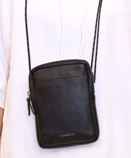 ADAM PATEK（アダムパテック）の「【ADAM PATEK】multi shoulder/レザーマルチミニショルダーバッグ（ショルダーバッグ・レディース・ブラック・FREE）」の14枚目の写真