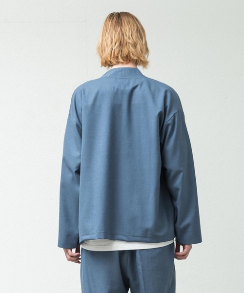 フラッカーサボタンレスカーディガン