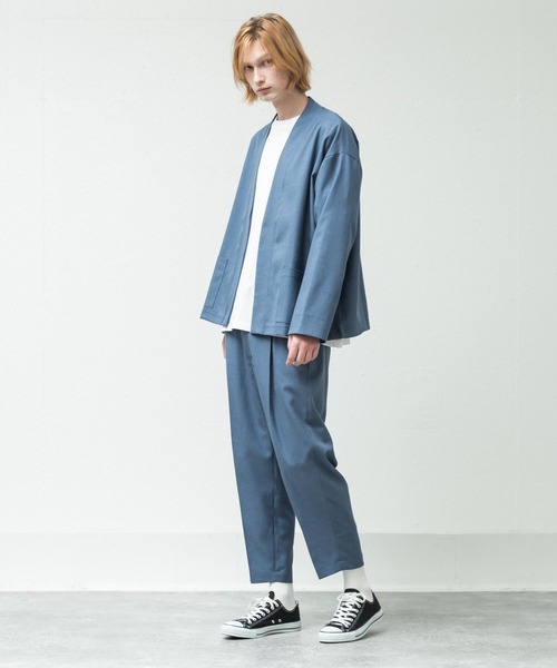 フラッカーサボタンレスカーディガン