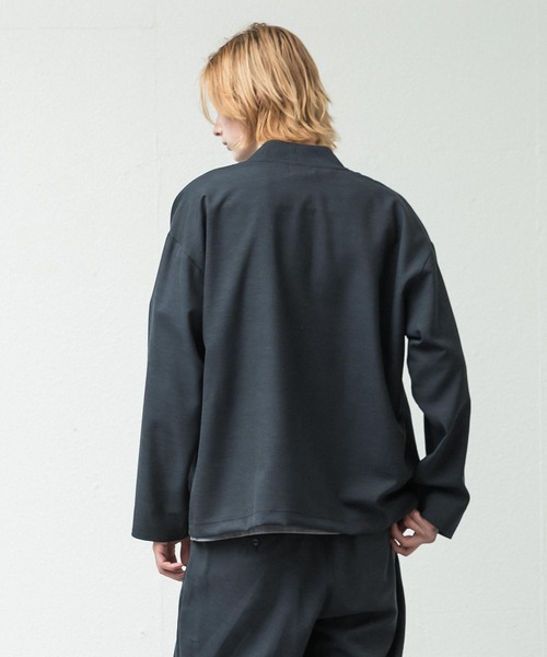 フラッカーサボタンレスカーディガン