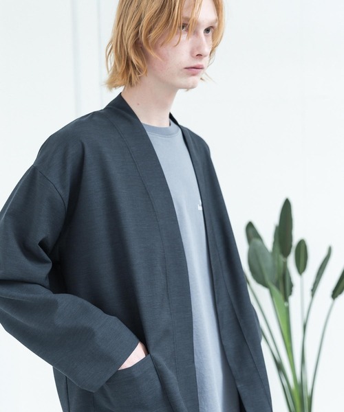 フラッカーサボタンレスカーディガン