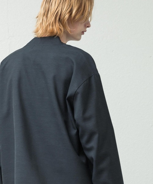 フラッカーサボタンレスカーディガン