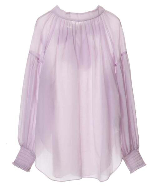 Tiara（ティアラ）の「2wayリボンブラウス（シャツ/ブラウス・レディース・サックスブルー/アイボリー/ピンク・FREE）」の8枚目の写真