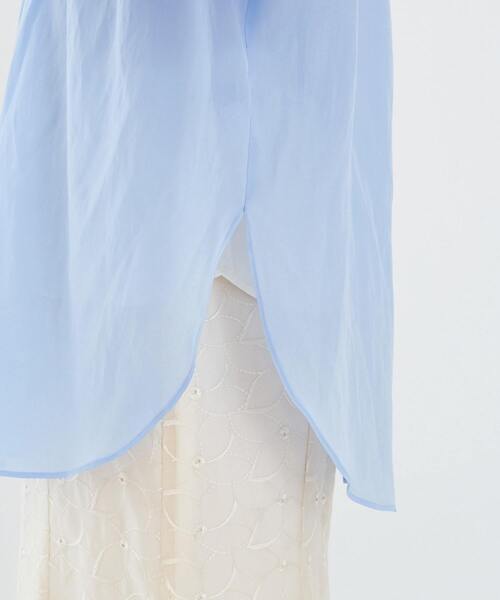 Tiara（ティアラ）の「2wayリボンブラウス（シャツ/ブラウス・レディース・サックスブルー/アイボリー/ピンク・FREE）」の14枚目の写真