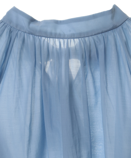 Tiara（ティアラ）の「2wayリボンブラウス（シャツ/ブラウス・レディース・サックスブルー/アイボリー/ピンク・FREE）」の18枚目の写真