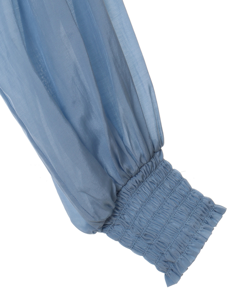 Tiara（ティアラ）の「2wayリボンブラウス（シャツ/ブラウス・レディース・サックスブルー/アイボリー/ピンク・FREE）」の16枚目の写真