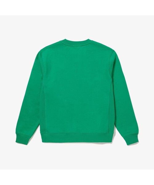 LACOSTE L!VE（ラコステライブ）の「ラコステライブ ソリッドクルーネックスウェット（スウェット・メンズ・グリーン/シルバーグレー/ライトイエロー・LL/S/M/L/XS）」の4枚目の写真