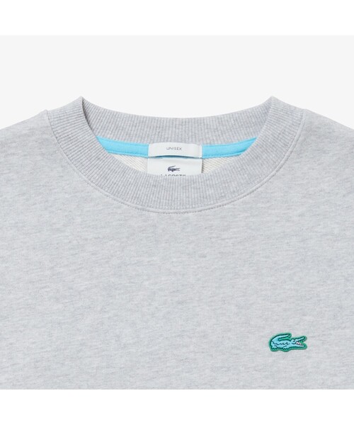 LACOSTE L!VE（ラコステライブ）の「ラコステライブ ソリッドクルーネックスウェット（スウェット・メンズ・グリーン/シルバーグレー/ライトイエロー・LL/S/M/L/XS）」の8枚目の写真