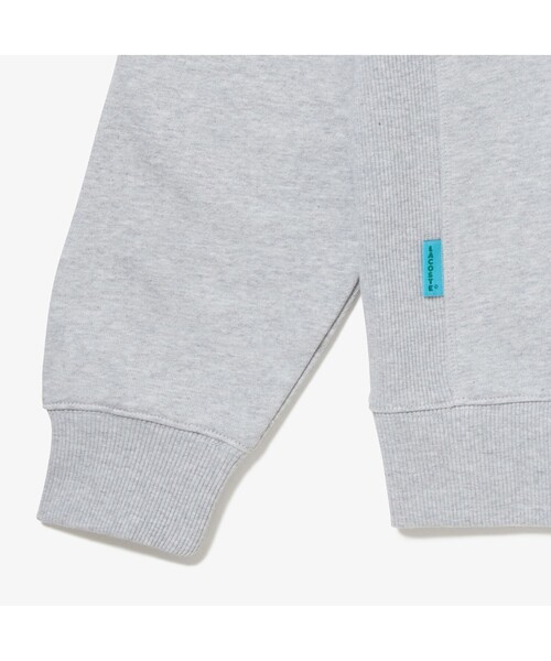 LACOSTE L!VE（ラコステライブ）の「ラコステライブ ソリッドクルーネックスウェット（スウェット・メンズ・グリーン/シルバーグレー/ライトイエロー・LL/S/M/L/XS）」の9枚目の写真