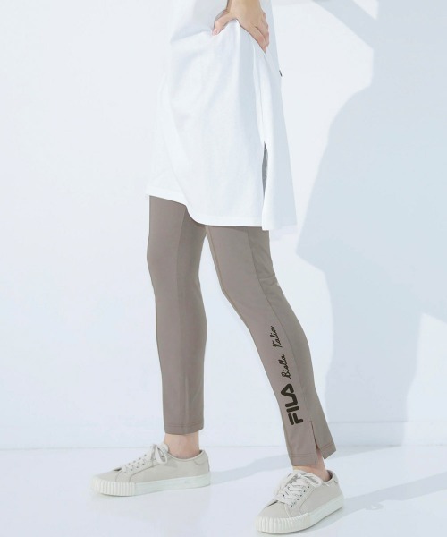 FILA(フィラ)の「<FILA/フィラ>サイドロゴスリットパンツ(その他パンツ・レディース・モカ/杢グレー/ブラック・LL/L/M)」の3枚目の写真
