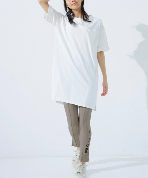FILA(フィラ)の「<FILA/フィラ>サイドロゴスリットパンツ(その他パンツ・レディース・モカ/杢グレー/ブラック・LL/L/M)」の8枚目の写真