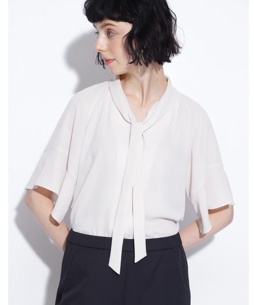 シャツ ブラウス トップス ライトジョーゼットブラウス シャツ ブラウス Bosch ボッシュ のファッション 流行り