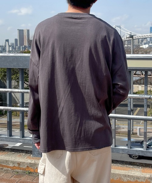 PairPair(ペアペア)の「顔のプリントロンT(ユニセックス)(Tシャツ/カットソー・レディース・ホワイト/ブラック系その他/スミクロ/ホワイト系その他・フリー)」の21枚目の写真