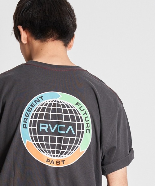 RVCA(ルーカ)の「WEB限定 RVCA MALTINATIONALSLUB ST(Tシャツ/カットソー・メンズ・ホワイト/ブラック・M/L)」の2枚目の写真