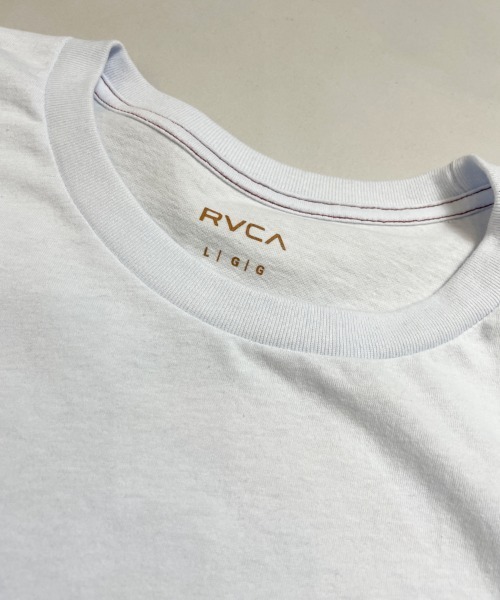RVCA(ルーカ)の「WEB限定 RVCA MALTINATIONALSLUB ST(Tシャツ/カットソー・メンズ・ホワイト/ブラック・M/L)」の5枚目の写真
