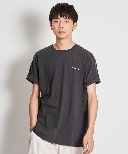 RVCA(ルーカ)の「WEB限定 RVCA MALTINATIONALSLUB ST(Tシャツ/カットソー・メンズ・ホワイト/ブラック・M/L)」の18枚目の写真