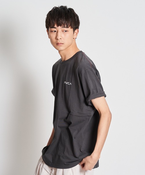 RVCA(ルーカ)の「WEB限定 RVCA MALTINATIONALSLUB ST(Tシャツ/カットソー・メンズ・ホワイト/ブラック・M/L)」の19枚目の写真