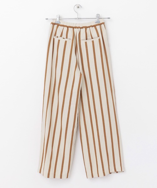 FORK&SPOON（フォークアンドスプーン）の「FORK&SPOON　サテンストライプパンツ（その他パンツ・レディース・ホワイト系その他/ブルー系その他・ONE）」の6枚目の写真