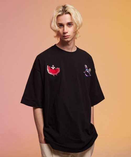 rehacer(レアセル)の「rehacer : Wander Wonder HW Wide T / ワンダーワンダー ヘビーウェイト ワイド Tシャツ(Tシャツ/カットソー・メンズ・ホワイト/ブラック/ベージュ・X-LARGE/LARGE/MEDIUM)」の19枚目の写真