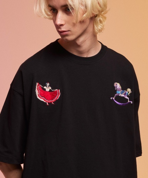 rehacer(レアセル)の「rehacer : Wander Wonder HW Wide T / ワンダーワンダー ヘビーウェイト ワイド Tシャツ(Tシャツ/カットソー・メンズ・ホワイト/ブラック/ベージュ・X-LARGE/LARGE/MEDIUM)」の17枚目の写真