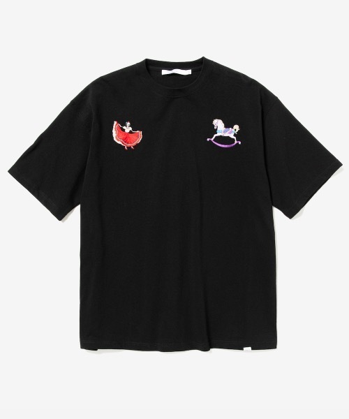 rehacer(レアセル)の「rehacer : Wander Wonder HW Wide T / ワンダーワンダー ヘビーウェイト ワイド Tシャツ(Tシャツ/カットソー・メンズ・ホワイト/ブラック/ベージュ・X-LARGE/LARGE/MEDIUM)」の4枚目の写真