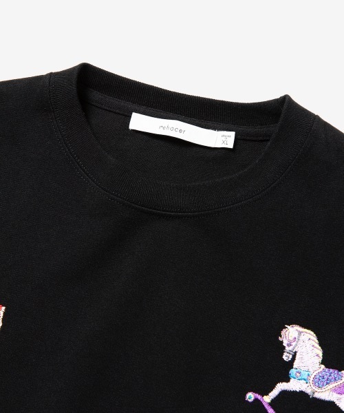 rehacer(レアセル)の「rehacer : Wander Wonder HW Wide T / ワンダーワンダー ヘビーウェイト ワイド Tシャツ(Tシャツ/カットソー・メンズ・ホワイト/ブラック/ベージュ・X-LARGE/LARGE/MEDIUM)」の5枚目の写真