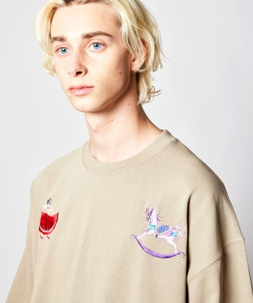 rehacer(レアセル)の「rehacer : Wander Wonder HW Wide T / ワンダーワンダー ヘビーウェイト ワイド Tシャツ(Tシャツ/カットソー・メンズ・ホワイト/ブラック/ベージュ・X-LARGE/LARGE/MEDIUM)」の22枚目の写真