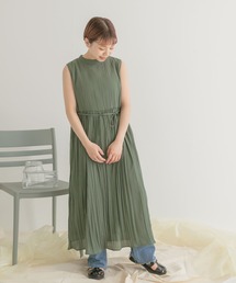 ITEMS URBANRESEARCH | ノースリーブワッシャーワンピース(ワンピース)