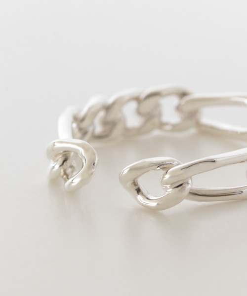 URBAN RESEARCH（アーバンリサーチ）の「URBAN RESEARCH iD　チェーンシルバーリング（リング・メンズ・シルバー・13/17）」の2枚目の写真