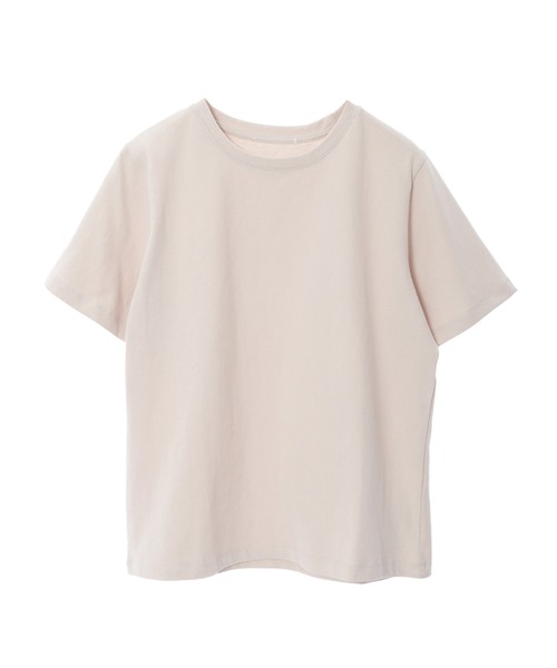 Edit Sheen（エディットシーン）の「ニュアンスカラークルーネックTシャツ（Tシャツ/カットソー・レディース・ホワイト/ベージュ/ダークグレー/グレイッシュベージュ・M）」の12枚目の写真