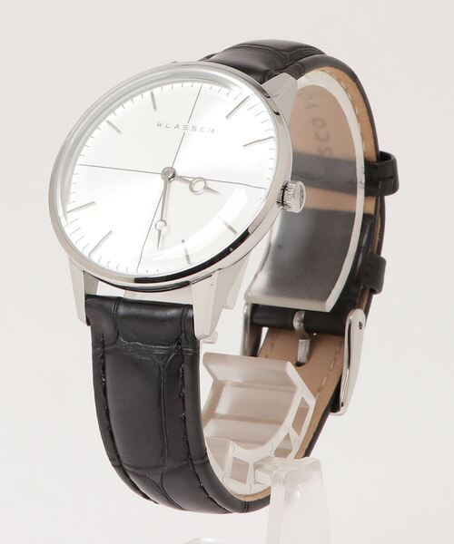 KLASSE14（クラスフォーティーン）の「KLASSE14/クラスフォーティーン 時計 ウォッチ シルバー MARIO NOBILE DISCO VOLANTE 36mm（アナログ腕時計・レディース・シルバー/ブラック・36mm）」の2枚目の写真
