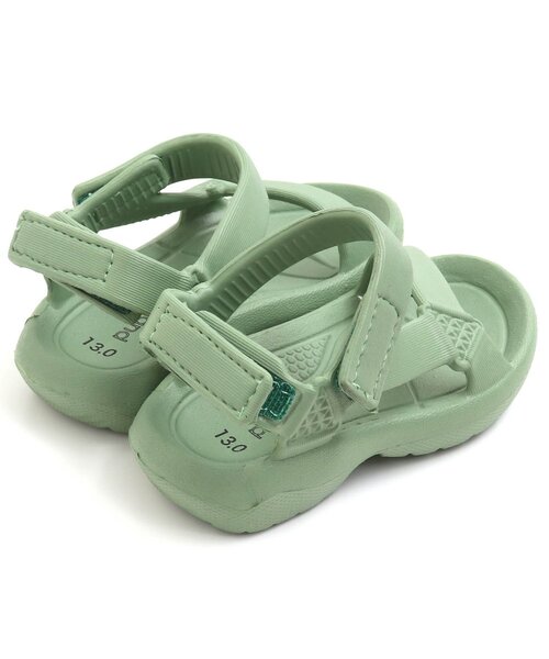 Ampersand(アンパサンド)の「EVAテープサンダル(サンダル・キッズ・グレー/グリーン/ローズ/チャコール・22/15 /20/18/13/17/19/21/14/16)」の15枚目の写真