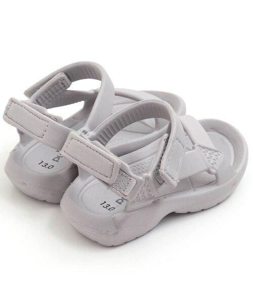 Ampersand(アンパサンド)の「EVAテープサンダル(サンダル・キッズ・グレー/グリーン/ローズ/チャコール・22/15 /20/18/13/17/19/21/14/16)」の14枚目の写真