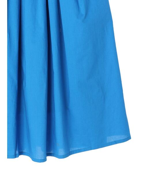 Green　Parks（グリーンパークス）の「インド綿 ボリュームロングスカート（スカート・レディース・ライトグレー/ブラック/ブルー/マスタード・FREE）」の21枚目の写真