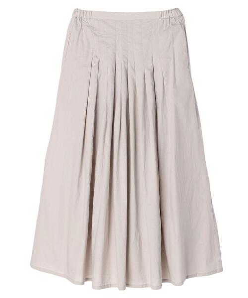 Green　Parks（グリーンパークス）の「インド綿 ボリュームロングスカート（スカート・レディース・ライトグレー/ブラック/ブルー/マスタード・FREE）」の17枚目の写真