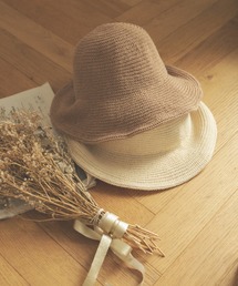 Ambre Neige | サマーストローハット／【WEB/EC限定商品】(ハット)