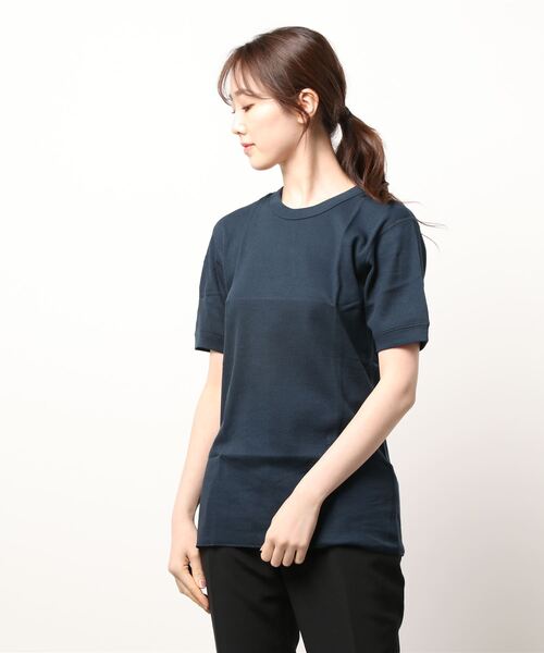 salle de bal（サルデバル）の「SHP 602S（Tシャツ/カットソー・レディース・オフホワイト/その他5/その他6/チャコールグレー/ネイビー/その他3・MEDIUM）」の4枚目の写真