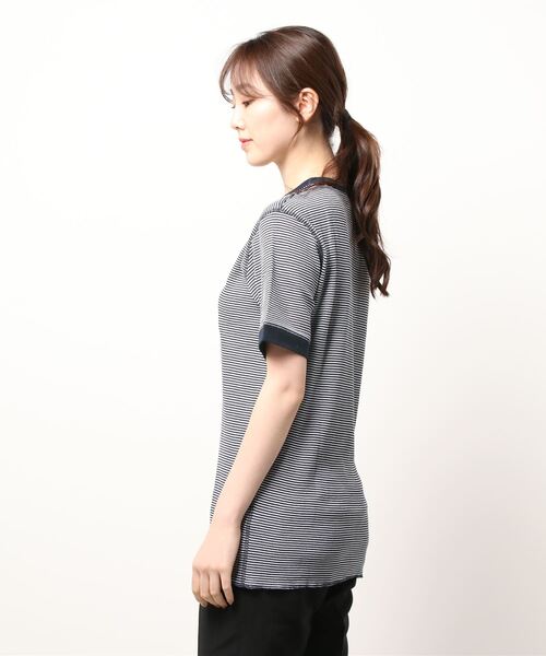 salle de bal（サルデバル）の「SHP 602S（Tシャツ/カットソー・レディース・オフホワイト/その他5/その他6/チャコールグレー/ネイビー/その他3・MEDIUM）」の8枚目の写真