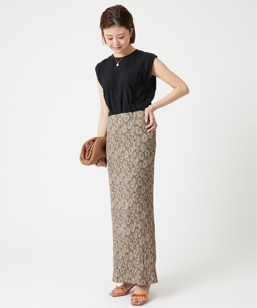 U by SPICK&SPAN(ユーバイスピックアンドスパン)の「【SENSO/センソ】 Ribbonモチーフクリアサンダル(サンダル・レディース・オレンジ・38/36/37)」の6枚目の写真